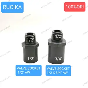 RUCIKA 1/2" AW SDL,VALVE SOCKET 1/2 X 3/4" AW / SOCK DRAT LUAR 1/2" AW