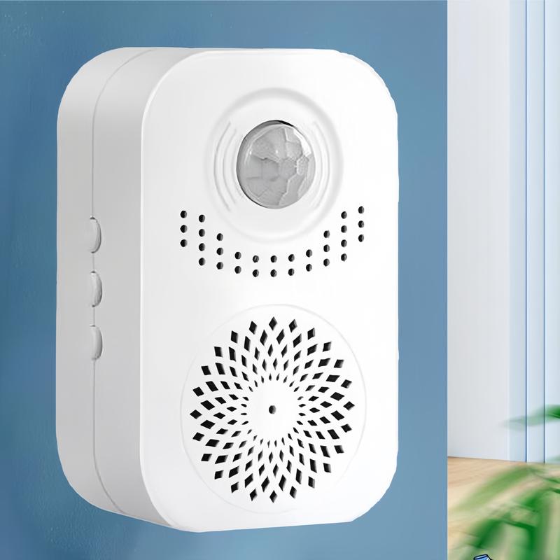 Chuông báo khách báo động chống trộm cảm ứng hồng ngoại không dây thông minh 9