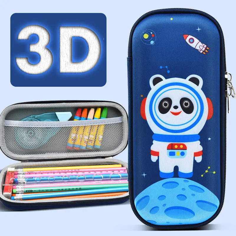 Hộp bút, hộp đựng bút 3D siêu nhẹ, chống thấm nước cho bé gái bé trai