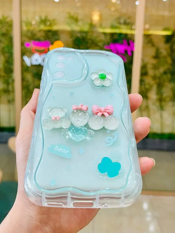 Mẫu Mới// ốp CHARM NGỌC xinh xẻo TPU dành cho nhiều dòng máy samsung,oppo,vivo,realme,xiaomi redmi,ip Phone 2
