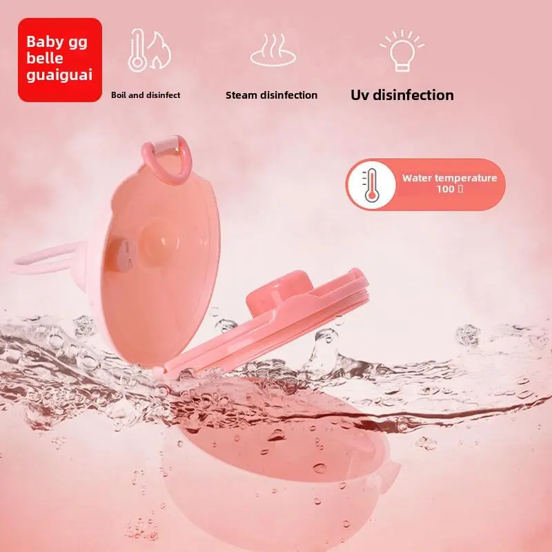 Hộp đựng thức ăn bổ sung Cầm Tay cho Sữa bột và mì gạo, Hộp kín, ngăn ngừa ẩm, Thích hợp cho bé ra ngoài đi chơi, có bình chứa 4