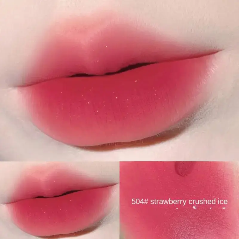 Son Môi Mới Helen Beauty Son Môi Đẹp mắt Son Môi Bùn Không dính cốc Trang Điểm Lì Không Phai Nữ Cosmetic Women Mỹ Phẩm Son Kem đỏ lạnh 3