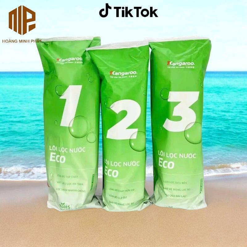 Bộ 3 lõi lọc nước Kangaroo, Aqua số 1, 2, 3