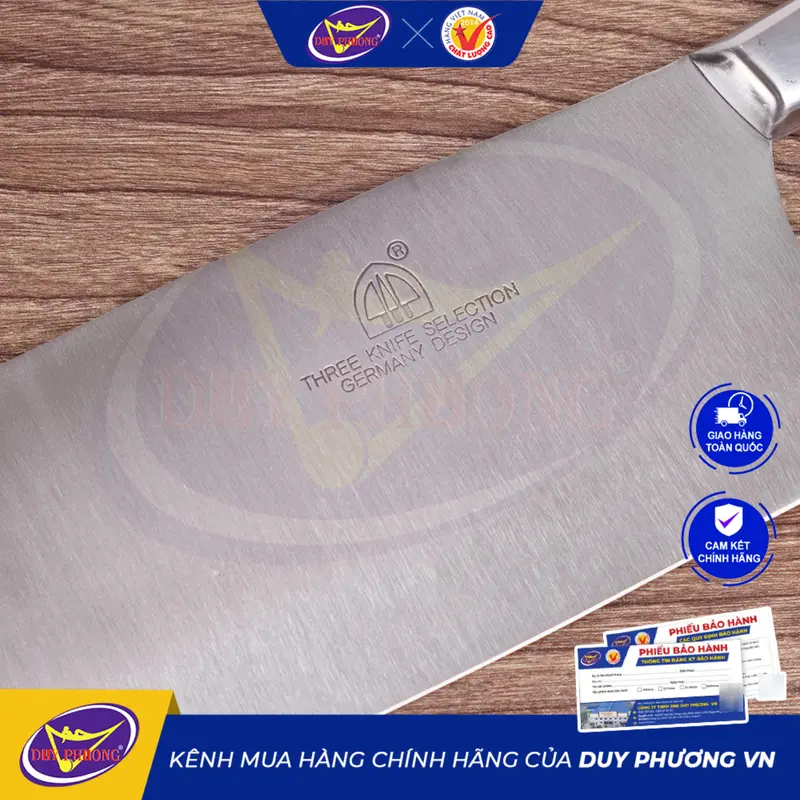 Dao Thái Bản To - Sản phẩm LẺ của Bộ Dao Inox DYNA nhập khẩu độc quyền Duy Phương - Dao Phi Lê Cá, Dao Sashimi 3