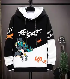 LAPAK BAJU - SWEATER HOODIE PRIA SPIRIT MOTIF SABLON