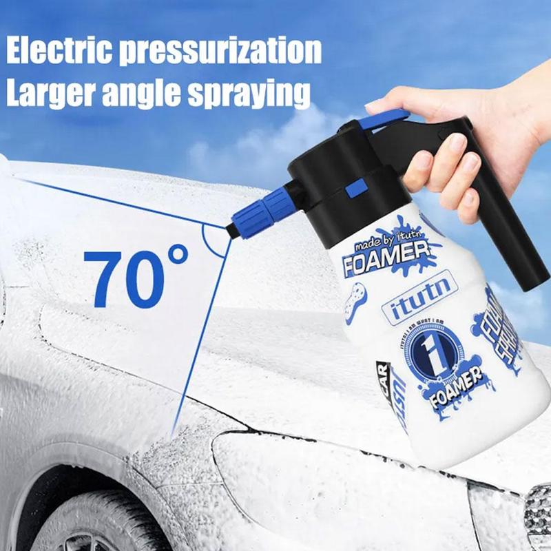 Product Introduction of Electric Car Wash Foam Sprayer, Special For Car Wash Fluid, Pa Pneumatic High-pressure Water Y2V4 22