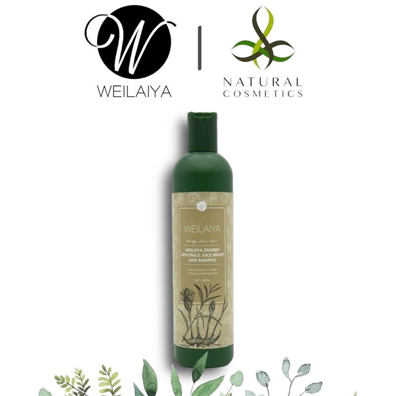   Chính hãng  Dầu gội đầu thảo dược Weilaiya gừng hà thủ ô 400ml combogo  ixaduong Dưỡng Tóc Nữ 