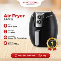 Gambar Hi-Cook Air Fryer AF-3.2L, Teknologi Rapid Air, Kapasitas 3.2L, Anti Lengket dari Hi Cook Indonesia Kota Administrasi Jakarta Barat 1 Tokopedia
