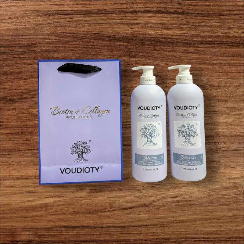 Dầu gội BIOTIN tím 2025, hương nước hoa, cải thiện da đầu gàu và bết