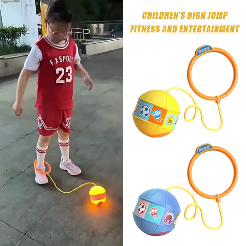 Hulahoop Lompat Kaki Led Flash Jump Hula Hoop Kaki Lampu Anak  Jumpball Ring Mainan Lompat Kaki 3