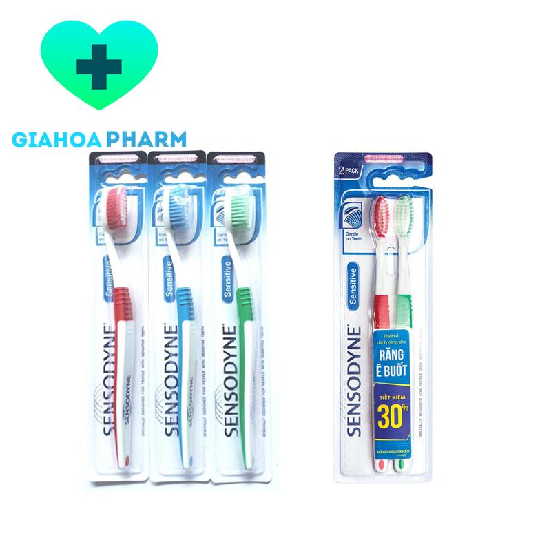  Bàn chải đánh răng Sensodyne Sensitive Extra Soft - Chăm sóc răng không gây ê buốt êm dịu nướu 