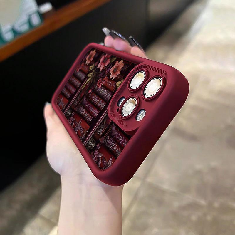 Product Introduction of Floral Embossed Phone Case, Decorative Phone Protector Cover, Phone Accessories Compatible with iPhone 11 12 13 14 15 Pro Max Pro Plus 3