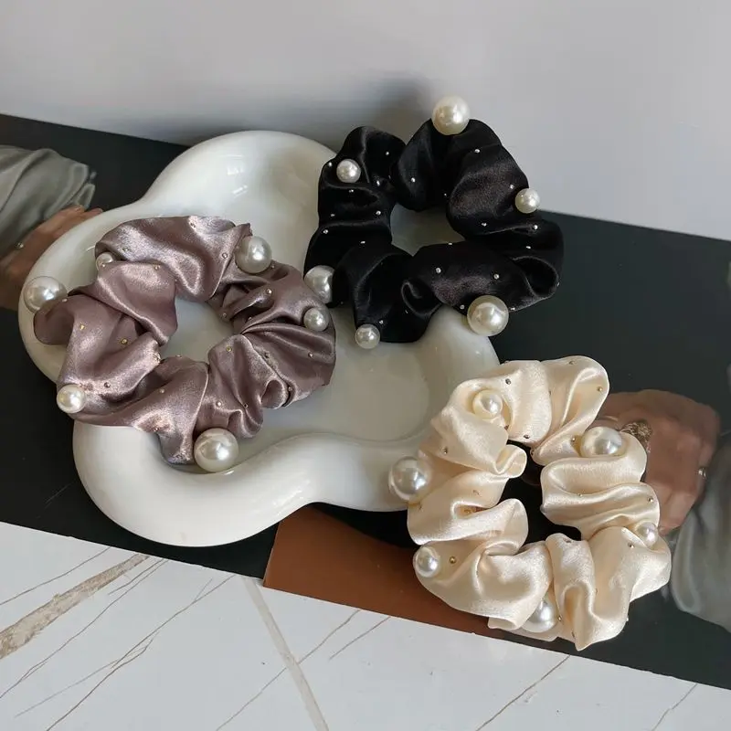 cài tóc Nơ Độc Đáo Cho Bé Gái, Dây Buộc Tóc Scrunchie Ưa Nhìn Dây Buộc Tóc, Phong Cách Ins Hàn Quốc, Dây Buộc Tóc Phổ Biến, Thích Hợp Cho Phong Cách INS, Hàng Mới Về 1