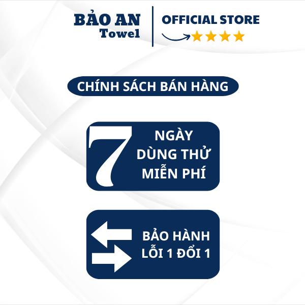 Khăn Tắm, Mặt, Gội  với sợi bông cotton dày thấm hút tốt, không ra màu, không xù lông Nhà Tắm 5