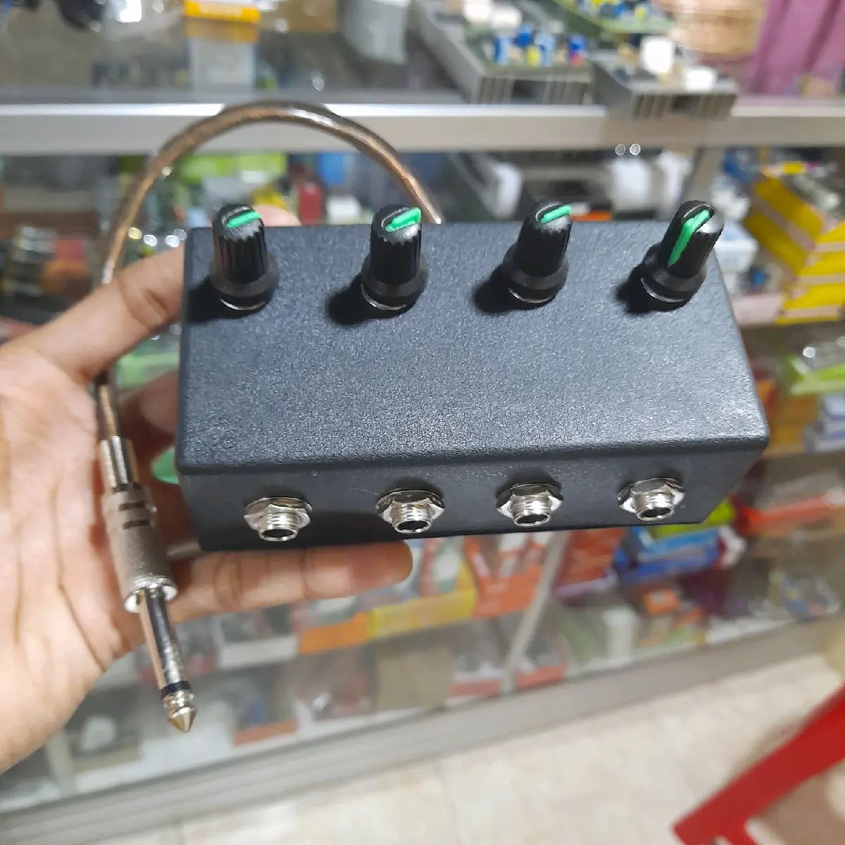 paralel input mic 4chanel-converter vocal-soundcard