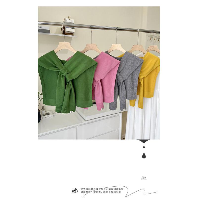 Product Introduction of Khăn Quàng Choàng, Trang Phục Nữ, Hàng Mới Về Năm 2025, Sọc Dệt Kim, Nhỏ Và Mỏng, Thích Hợp Cho Mùa Xuân Và Mùa Thu, Cao Cấp, Có Thể Dùng Làm Áo Len Phù Hợp, Áo Khoác, Khăn Quàng Cổ 6
