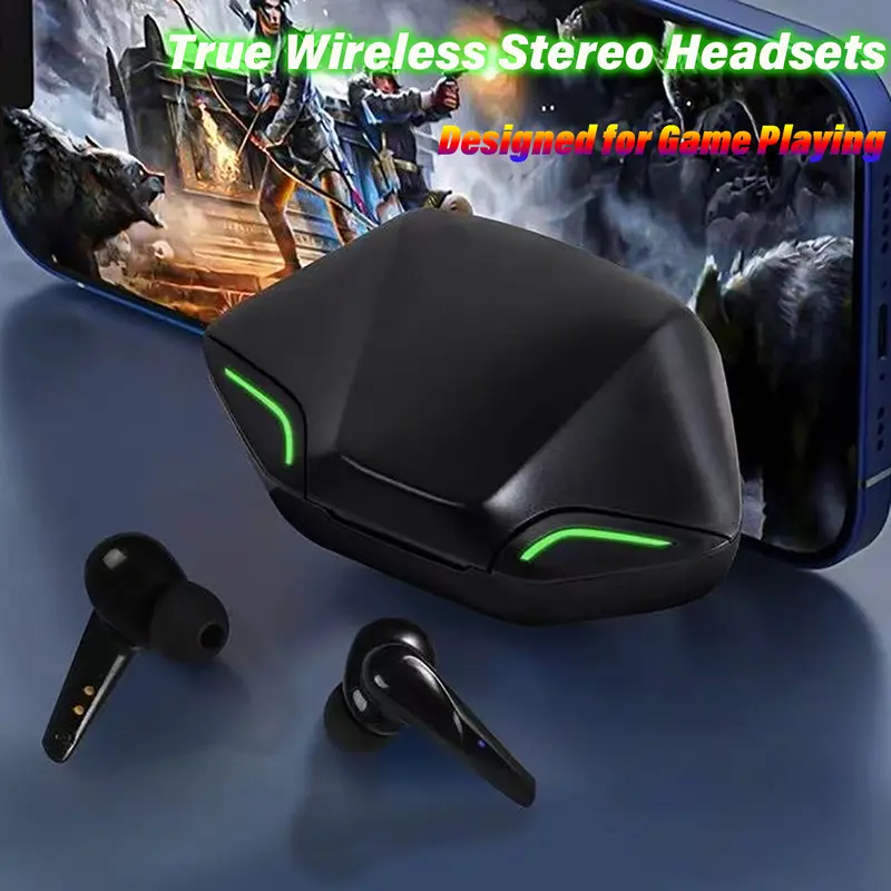 Tai ngheBluetooth không dây Esports, chuyên dụng, nghe nhạc, trò chơi, vẻ đẹp cao trong tai, thích hợp cho Android và Apple 4