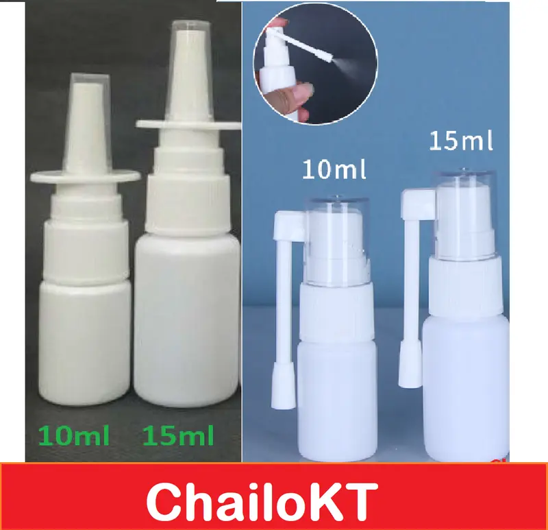 COMBO 10 CHAI - Chai xịt họng 5ml 10ml 15ml 20ml 30ml nhựa hd/ chai xịt mũi/ xịt phun sương 0