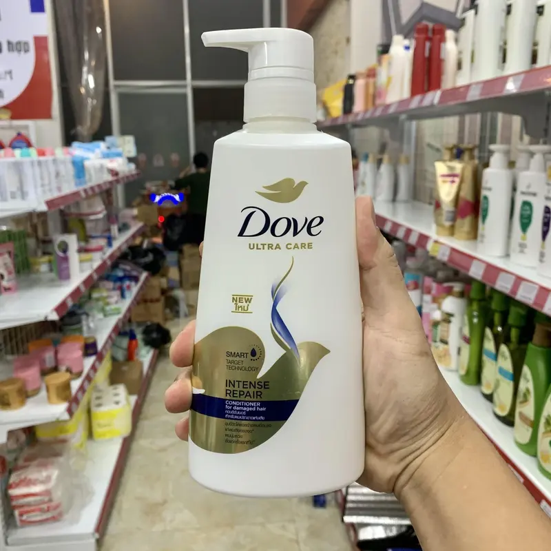 Combo Dầu Gội và dầu xả Phục Hồi Tóc Dove Thái Lan Intense Repair - 410ml/chai 3