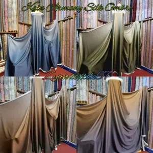 Kain Armany Silk Gradasi Ombre / Armany Silk Gradasi / Harga Meteran Satin