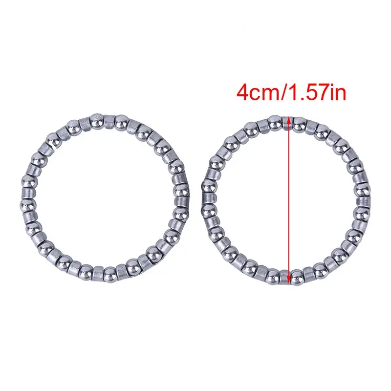 2pcs Bicycle Bike 4mm 20 Balls Headset Caged Ball Bearing Race Cycling Bearing
