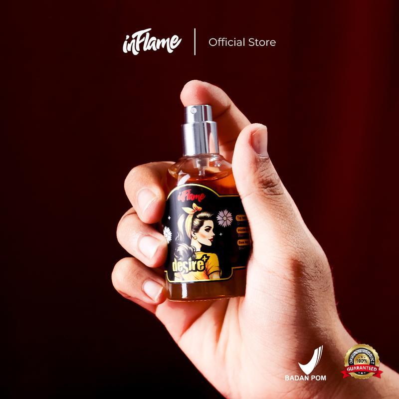 Inflame Parfume - Desire Eau De Parfum - Parfum Pria Viral Cowok Keren Disukai Cewek - 30 ML 1