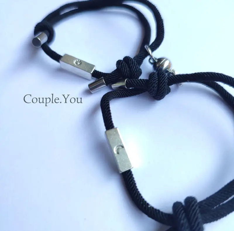 Gelang couple magnet pasangan Sun&Moon Hadiah Bracelets 2