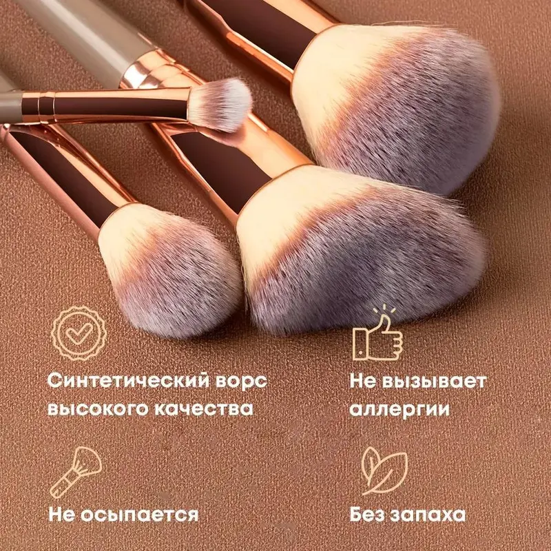 Bộ Cọ Trang Điểm, 13 Món, Có Túi Đựng, Bao Gồm Phấn Phủ Và Cọ Tán Kem Nền, Dụng Cụ Trang Điểm Mắt, Lông Bàn Chải Mềm, Cầm Tay, Thích Hợp Để Che Khuyết Điểm, Dụng Cụ Làm Đẹp, Quà Tặng, [Thanh Toán Khi Nhận Hàng] 2