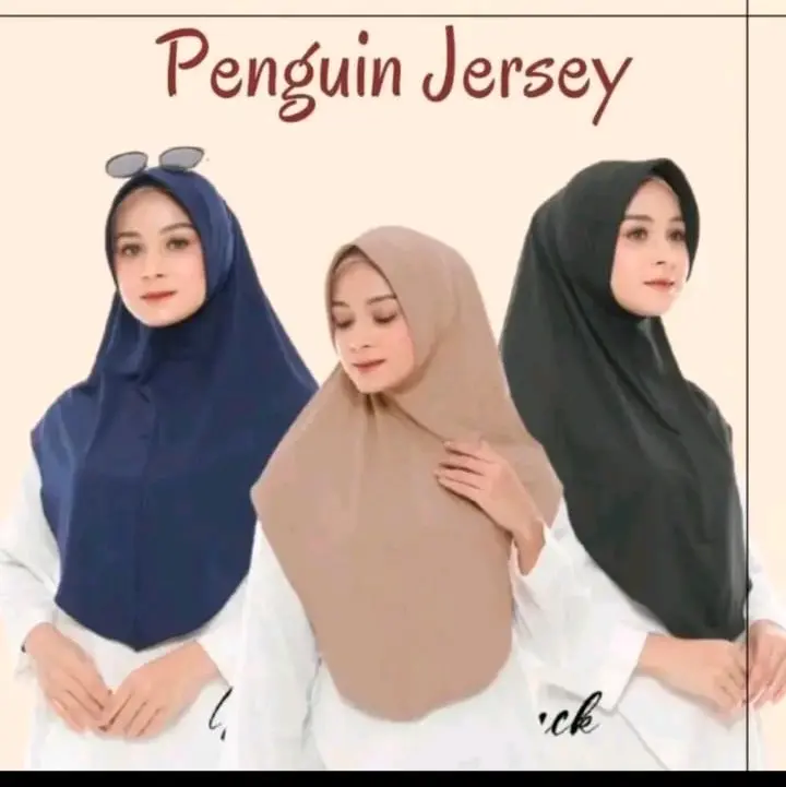 Bergo Ameera Penguin Jersey Premium