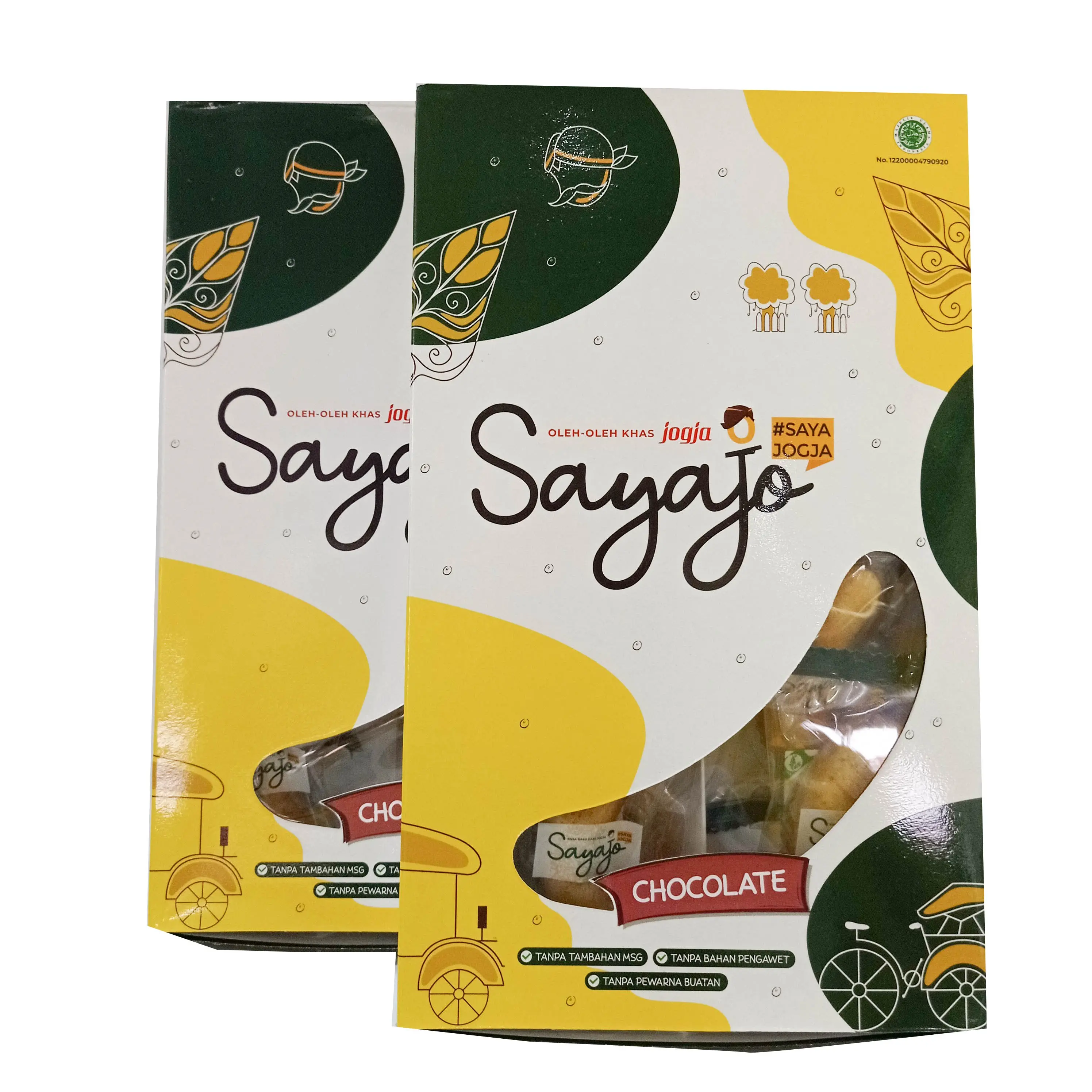 Sayajo Jogja Banana Reguler Cokelat