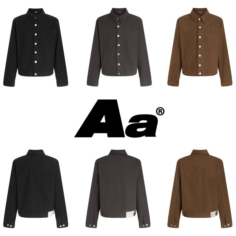 AA STU. - AA WAVE KHAKI JACKET // ÁO KAKI AA RÃ ĐÔ SÓNG Aastudio