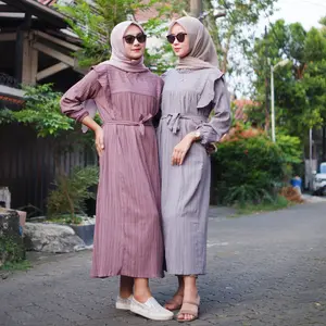 MIDI DRES LADY||DRES TERBARU lembut muslim