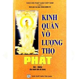 Sách - Kinh Quán Vô Lượng Thọ Phật Âm – Nghĩa ( Ba Mươi Bốn Đồ Hình ) - [Sáng tạo trẻ]