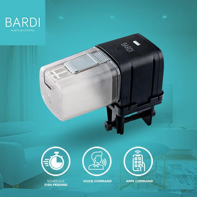BARDI Smart Fish Feeder Tempat Makan Ikan Pintar Otomatis Wi-Fi Automation