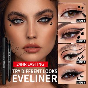 Celak Setem Dihiasi Bintang Rama-rama, MLJ, Kalis Air, Cepat Kering, Kalis Noda, Dwi Hujung, Pen Celak, EL30