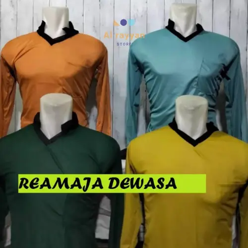 Paket 10 Pcs Kaos Sawah Kerja Proyek Petani Lengan Panjang Termurah
