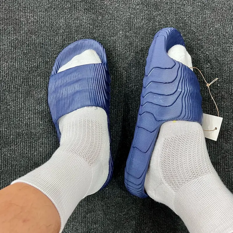 Dép Thể Thao Nam Adilette 22 đế bằng đúc cao su nguyên khối DéP Slipper Giày 6