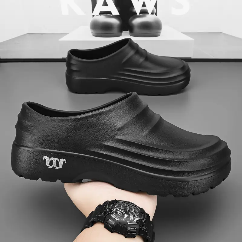 Kitchen Shoes, Wear-resistant and Anti Slip Work Shoes, Waterproof and Oil Resistant, Specifically Designed for Hotel Kitchens, Canteens, and Chefs