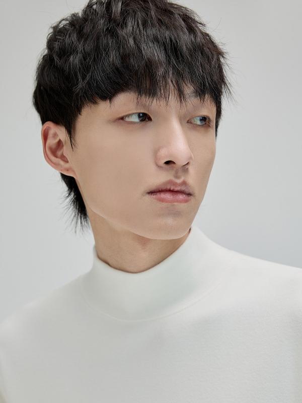 Áo Giữ Nhiệt Nam Co Giãn Cổ 3 Phân Dài Tay Cao Cấp