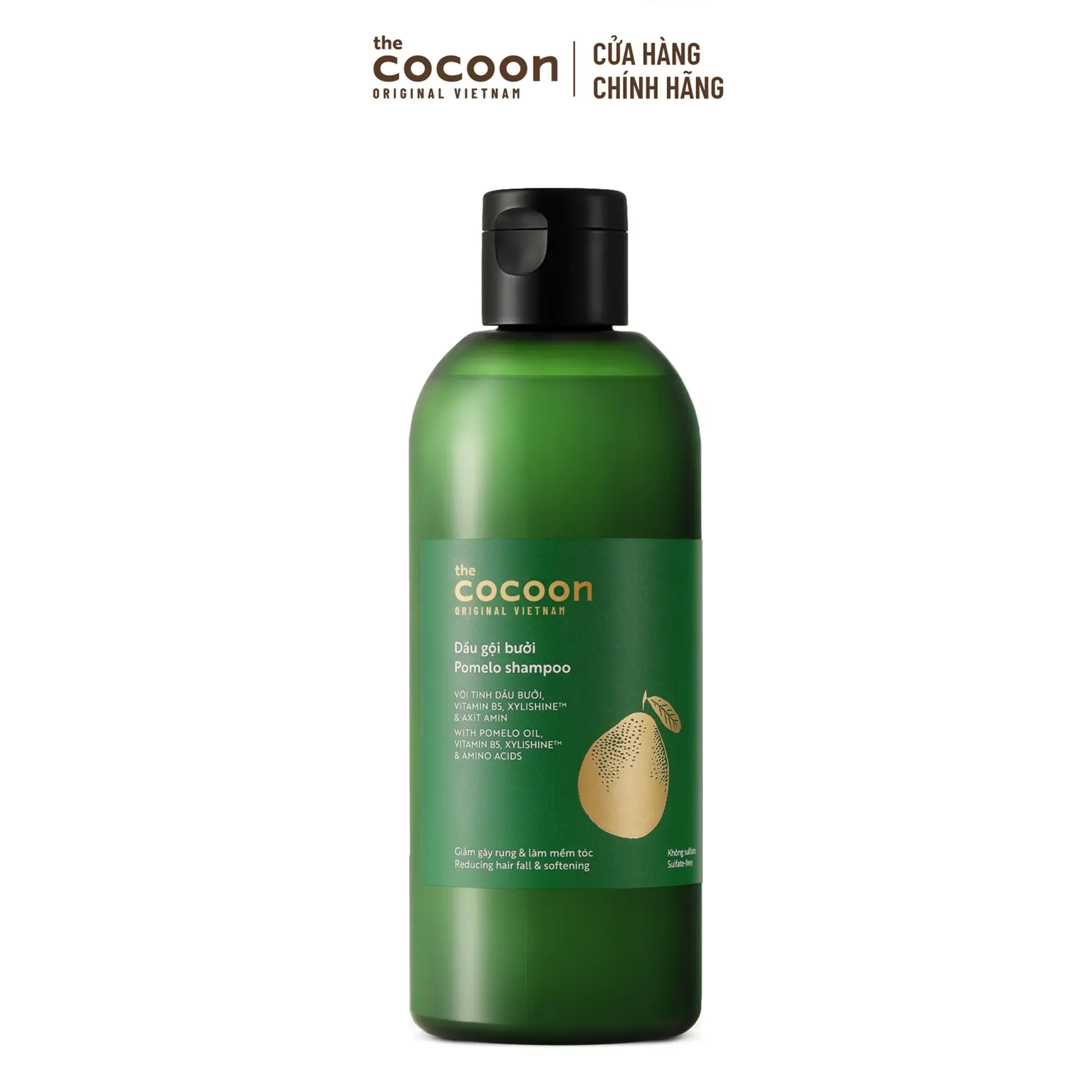 Ảnh đại diện Dầu gội bưởi Cocoon giúp giảm gãy rụng và làm mềm tóc 310ml