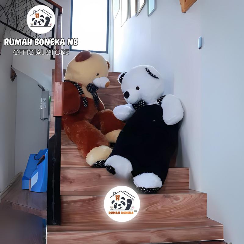 Boneka Jumbo Teddy Bear Beruang Besar 1,6 Meter SNI Premium Gemoy - Dewasa, Anak 7