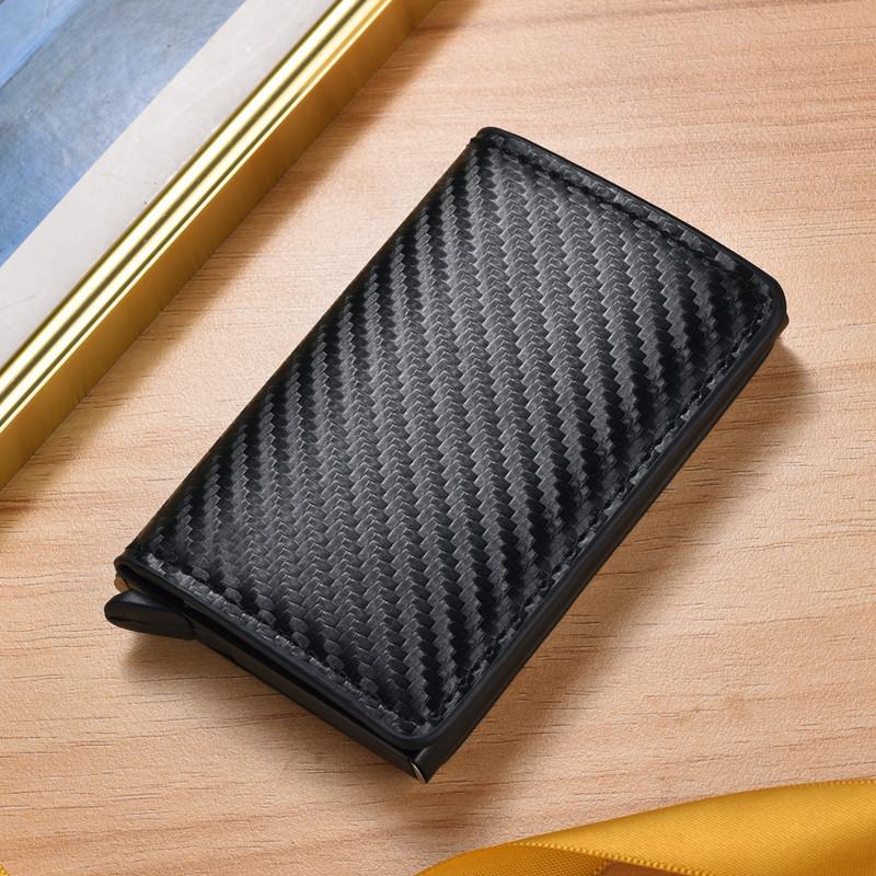 Product Introduction of Lightweight anti-theft and anti-magnetic metal card case, business aluminum alloy card case, card holder bag for men 10