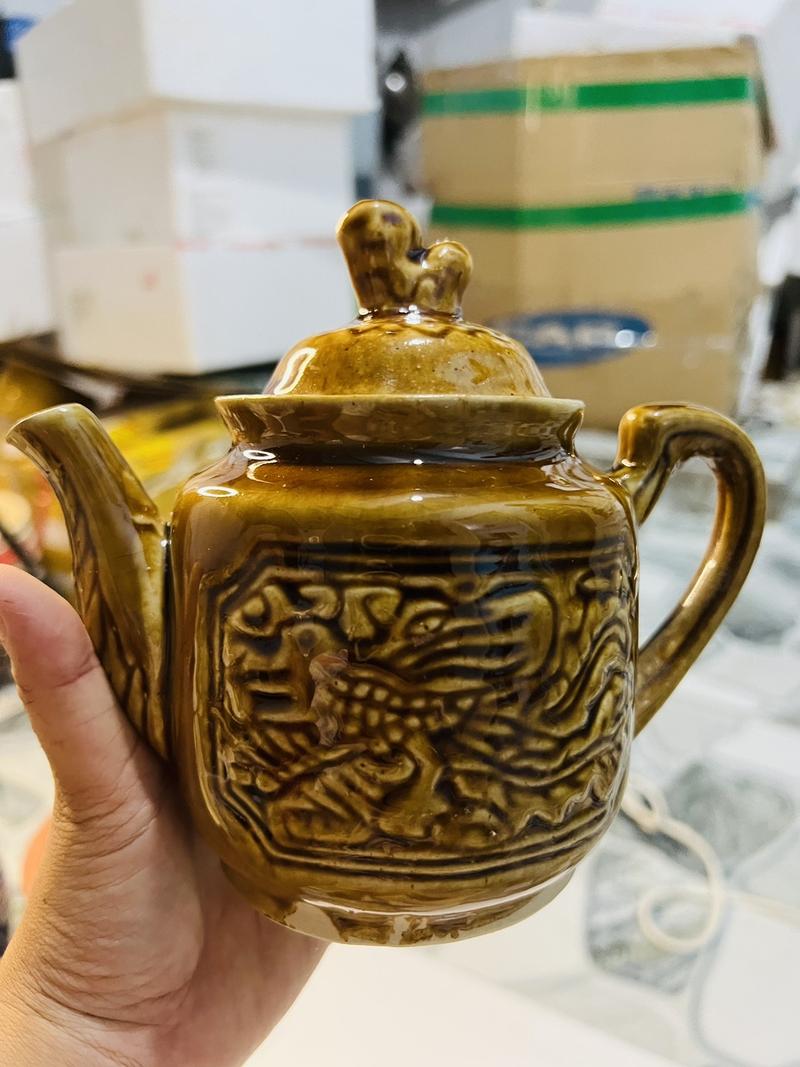 Product Introduction of Bình trà màu da lương nữa lít nước 1