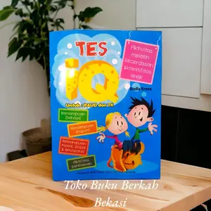 Buku Tes IQ aktivitas melatih kecerdasan dan kreativitas anak full color Books