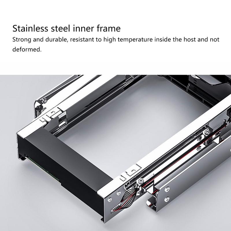 1106SS Trayless Hot Swap Mobile Rack ROM 3.5inch Internal Hard Drive SSD Adapter Hard Drive SSD Conversion Frame 3
