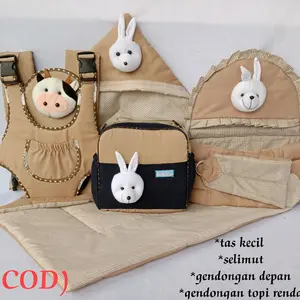 set 4pcs perlengkapan bayi gendongan depan.sekimut.tas baru.gendongan samping renda .Bayi Bayi Cewek Cowok