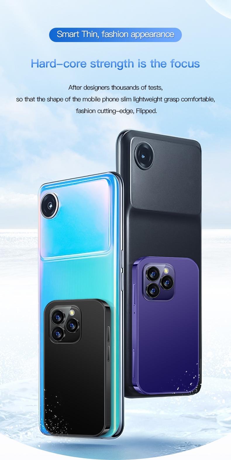 Product Introduction of Soyes xs17 3.0 "mini smart phone android9.0 Face ID 2GB RAM 16GB ROM dual SIM standby GPS 1950mAh 3g small phone mobile smartphone cellphone 18