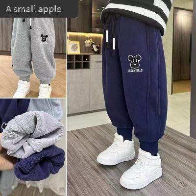 quần nỉ cho bé trai Quần Lót Lông Cừu Cho Nam Và Nữ, Quần Nỉ Một Mảnh Dày Dặn, Quần Ấm Áp Cho Thể Thao Trẻ Em, Có Thể Mặc Bên Ngoài