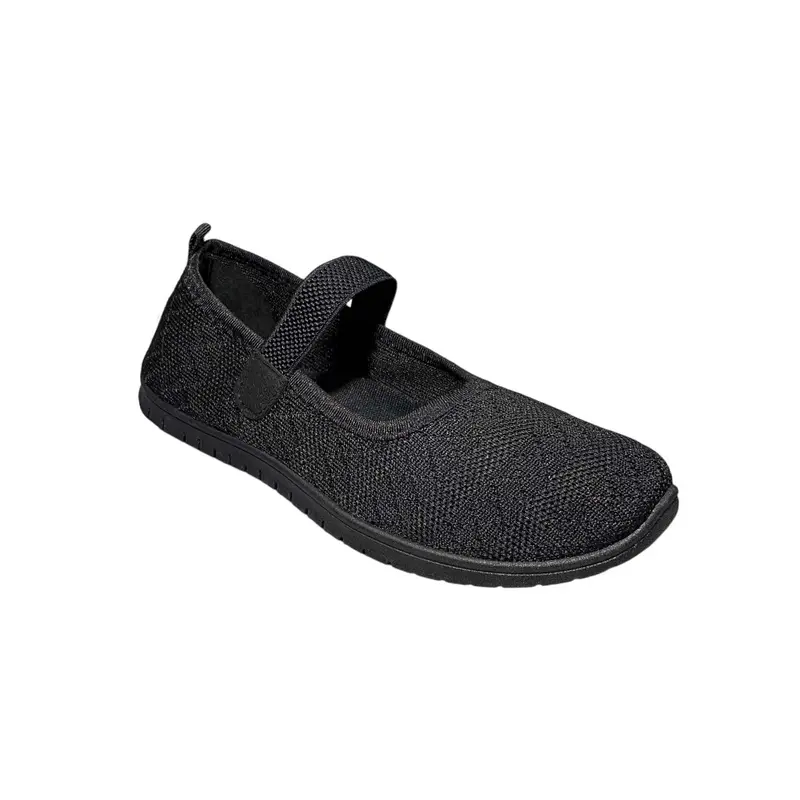 COLLIN X SAILATU [FREE BOX] Sepatu Slip On Rajut Wanita Kasual Sport SF1017 Karet Shoes 7