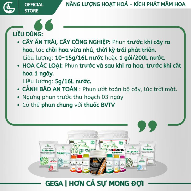 Phân bón ACTIVATOR Kích phát tố - Kích ra hoa mạnh, trổ hoa đồng loạt để dễ quản lý sâu bệnh 4